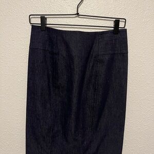 Heart Soul Dark Navy Pencil Skirt